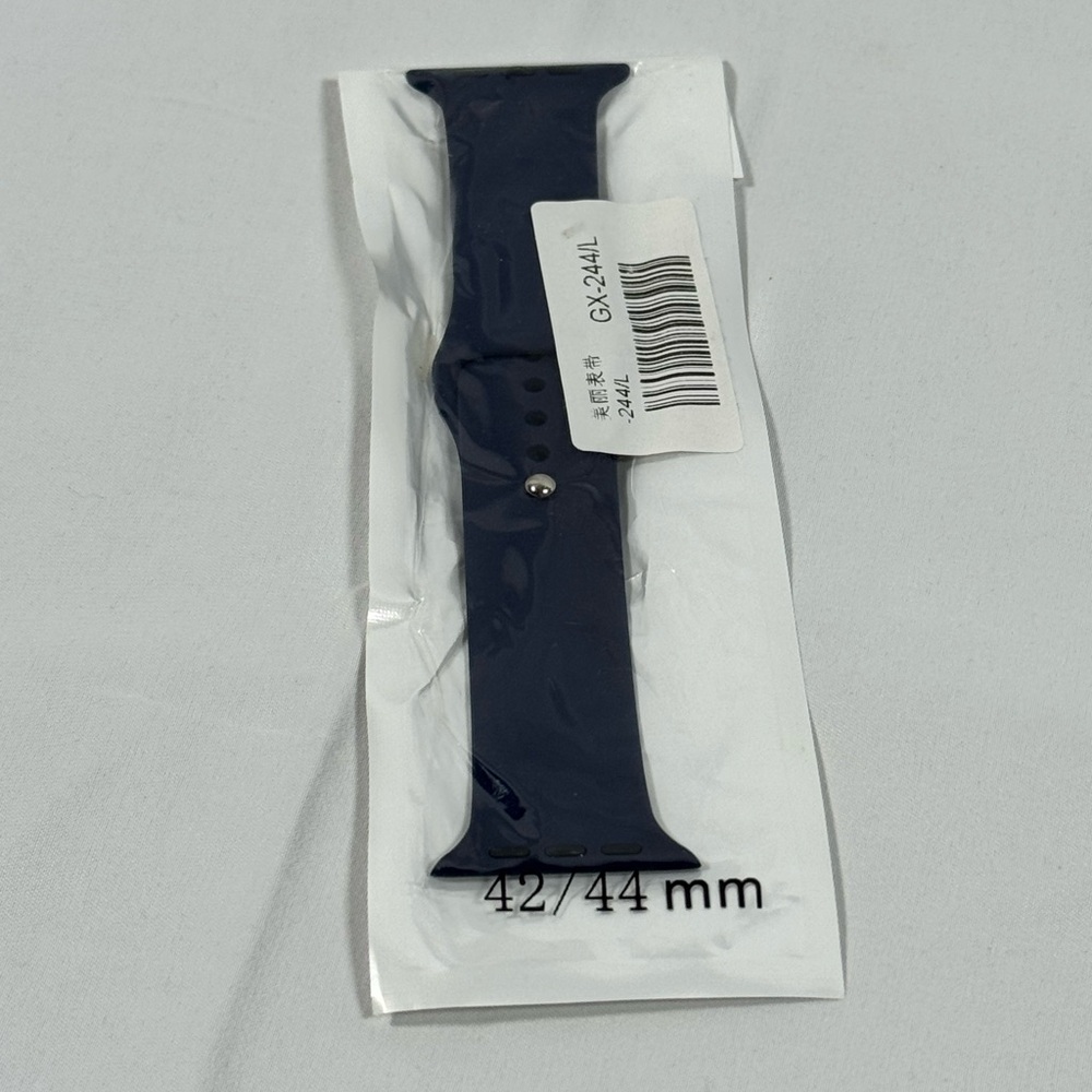42/44mm‎ Navy Blue Silicone Smart Watch Band